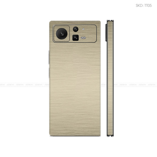 Dán Skin Điện Thoại Xiaomi Mix Fold Series Màu Vàng Đồng Xước | TT05