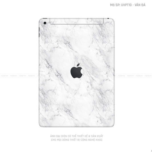 Dán Skin IPad Gen Series Vân Đá Trắng | UVPT10