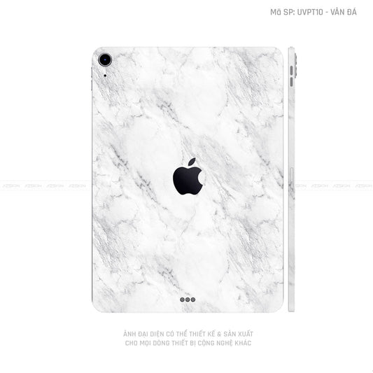 Dán Skin IPad Mini Series Vân Đá Trắng | UVPT10