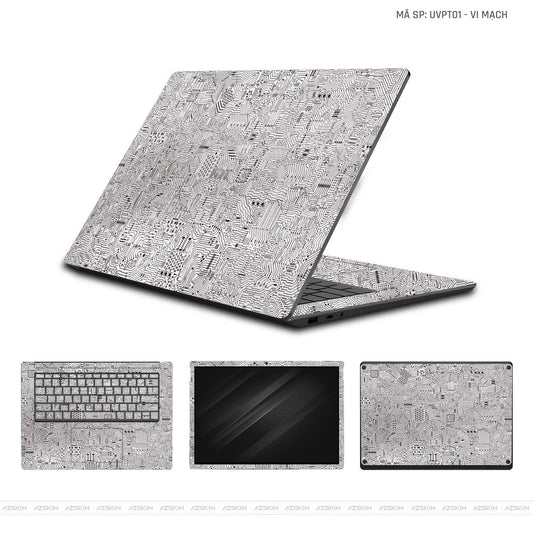 Dán Skin Laptop Xiaomi Vân Nổi Vi Mạch | UVPT01