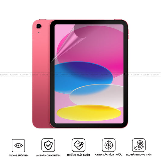 Miếng Dán Màn IPad Gen Series - Màn Trong Suốt Pet HD