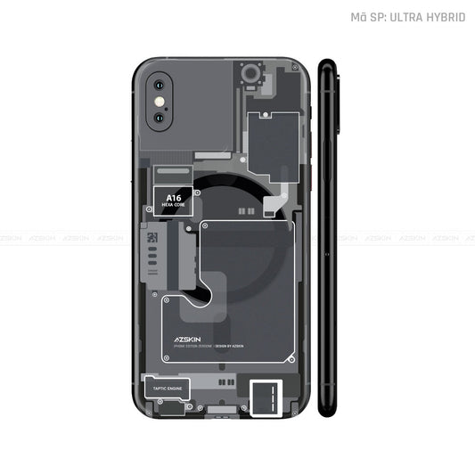 Dán Skin IPhone X Series Hình ULTRA HYBRID