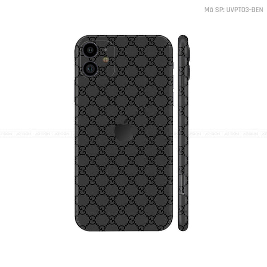 Dán Skin IPhone 11 Series Vân Gucci | UVPT03