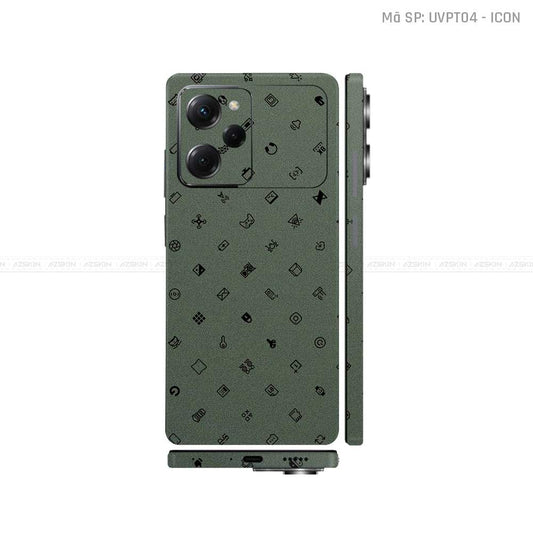 Dán Skin POCO Series Vân Nổi ICON Midnight | UVPT04