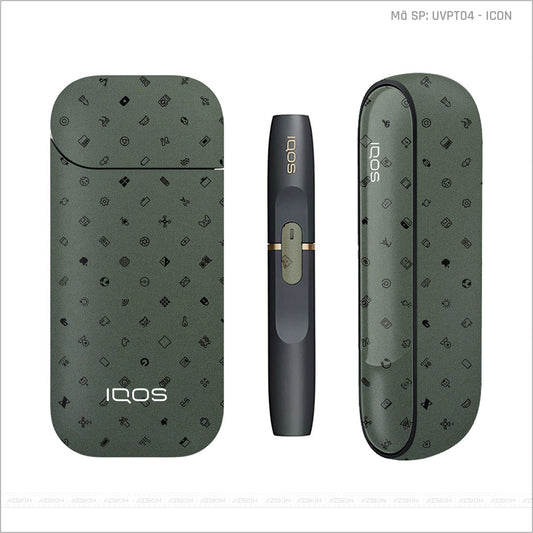 Dán Skin IQOS Vân Icon Midnight | UVPT04