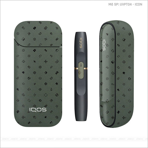 Dán Skin IQOS Vân Icon Midnight | UVPT04