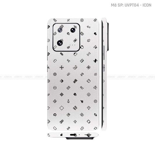 Dán Skin Xiaomi 14 Series Vân Nổi ICON | UVPT04