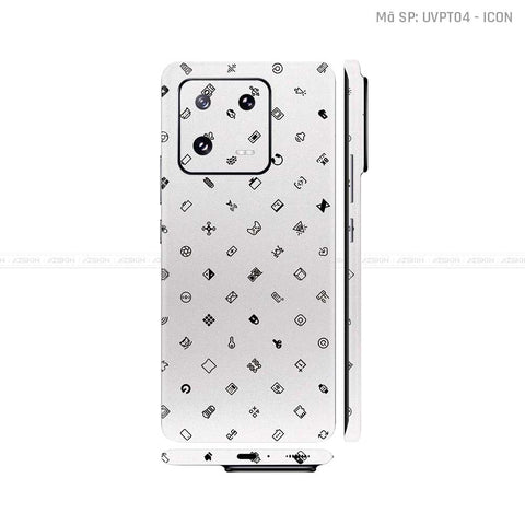 Dán Skin Xiaomi 14 Series Vân Nổi ICON | UVPT04