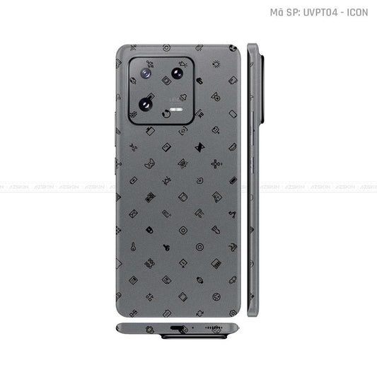 Dán Skin Xiaomi 14 Series Vân Nổi ICON | UVPT04