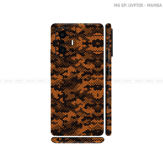 Dán Skin Xiaomi 11 Series Vân Nổi Mamba Cam | UVPT05