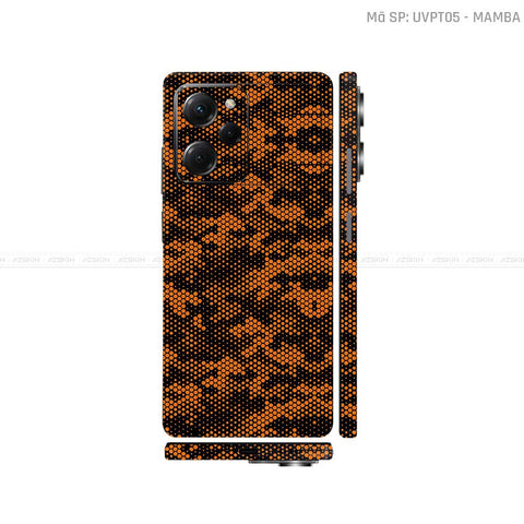 Dán Skin POCO Series Vân Nổi Mamba Cam | UVPT05