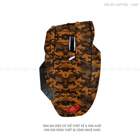 Skin Dán Chuột Asus Vân Nổi Mamba Cam | UVPT05