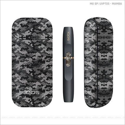Dán Skin IQOS Vân Manba Trắng | UVPT05