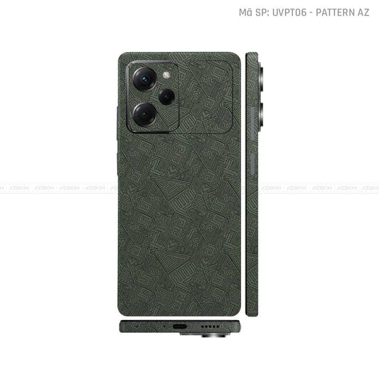 Dán Skin POCO Series Vân Nổi Pattern AZ Midnight | UVPT06