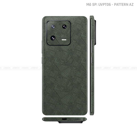 Dán Skin Xiaomi 14 Series Vân Nổi Parttern AZ | UVPT06