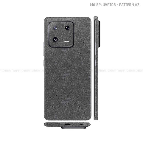 Dán Skin Xiaomi 14 Series Vân Nổi Parttern AZ | UVPT06
