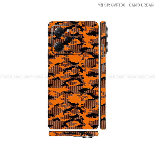 Dán Skin POCO Series Vân Nổi Camo Urban Cam | UVPT08