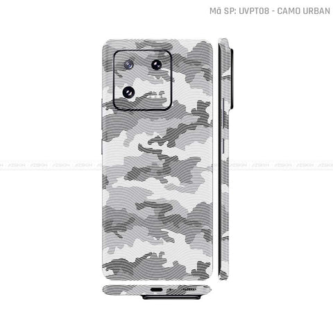 Dán Skin Xiaomi 14 Series Vân Nổi Camo Urban | UVPT08