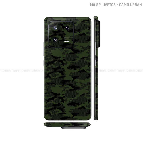 Dán Skin Xiaomi 14 Series Vân Nổi Camo Urban | UVPT08