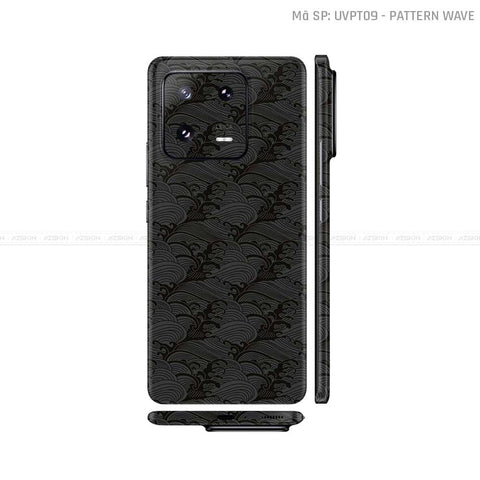 Dán Skin Xiaomi 14 Series Vân Nổi Vân Sóng | UVPT09