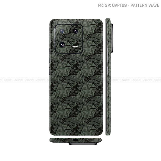 Dán Skin Xiaomi 14 Series Vân Nổi Vân Sóng | UVPT09