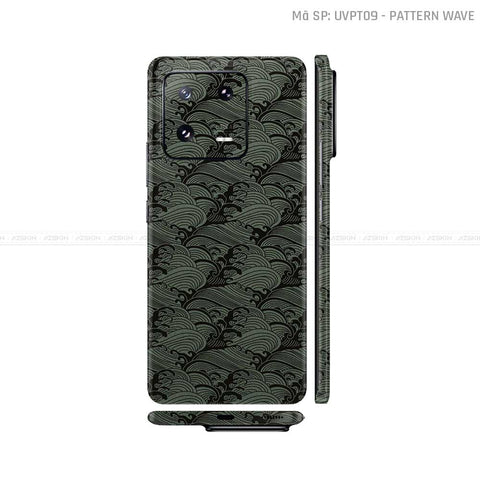 Dán Skin Xiaomi 14 Series Vân Nổi Vân Sóng | UVPT09