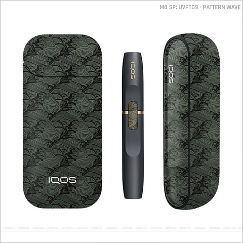 Dán Skin IQOS Vân Pattern Wave Midnight | UVPT09