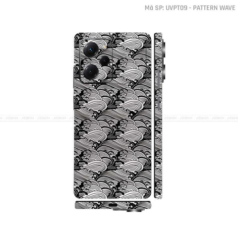 Dán Skin POCO Series Vân Nổi Wave Trắng | UVPT09