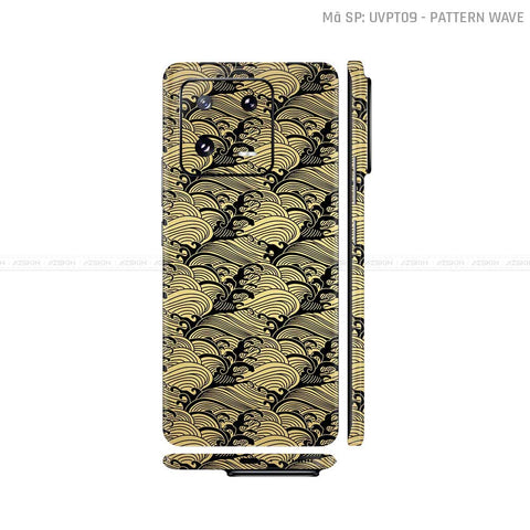 Dán Skin Xiaomi 14 Series Vân Nổi Vân Sóng | UVPT09