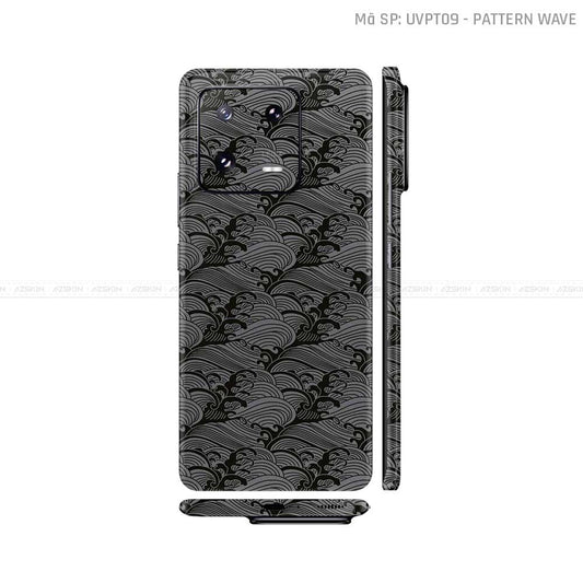 Dán Skin Xiaomi 14 Series Vân Nổi Vân Sóng | UVPT09