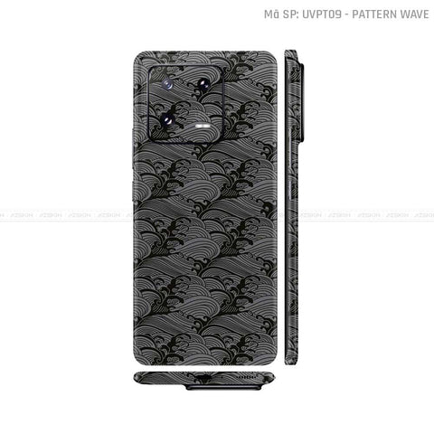Dán Skin Xiaomi 14 Series Vân Nổi Vân Sóng | UVPT09