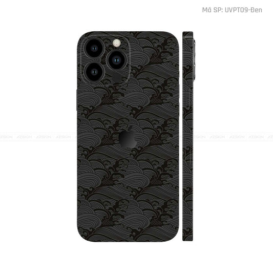 Dán Skin IPhone 14 Series Vân Pattern Wave | UVPT09