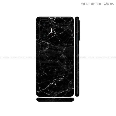 Dán Skin Xiaomi 11 Series Vân Đá Đen | UVPT10