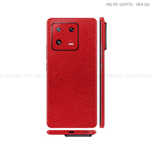 Dán Skin Xiaomi 14 Series Vân Nổi Vân Da | UVPT13