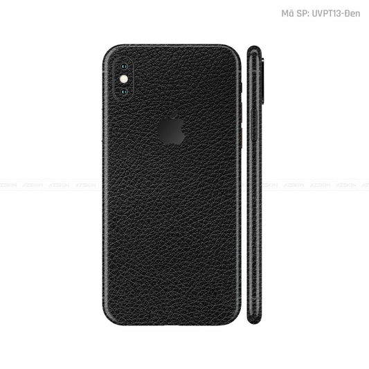 Dán Skin 3M IPhone X Series Vân Da Đen | UVPT13