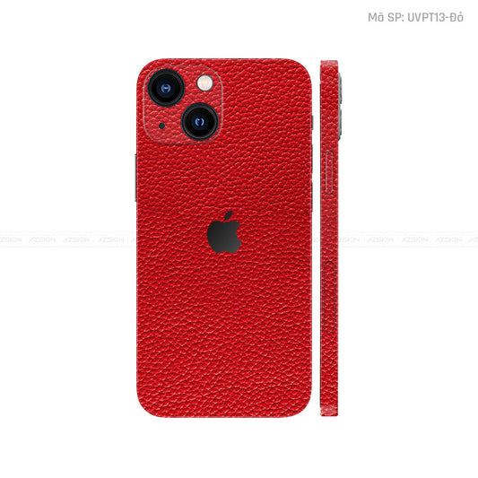 Dán Skin IPhone 14 Series Vân Da Đỏ | UVPT13