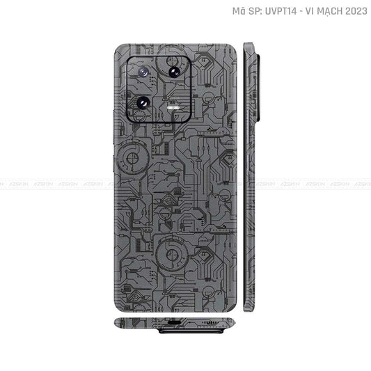 Dán Skin Xiaomi 14 Series Vân Nổi Vi Mạch 2023 | UVPT14