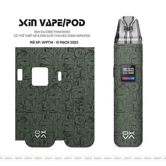 Dán Skin Pod Vân Nổi Vi Mạch 2023 Midnight | UVPT14