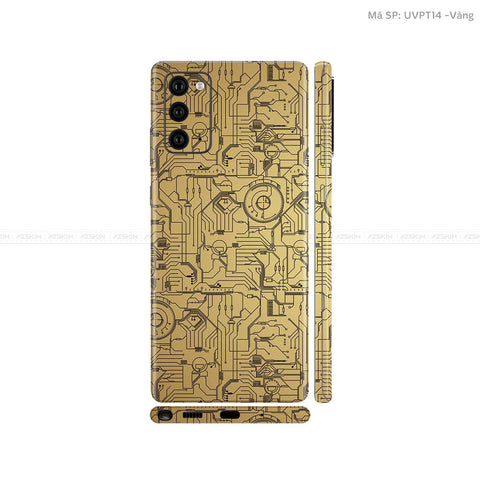 Dán Skin Galaxy Note 20 Series Vi Mạch 2023 Gold | UVPT14