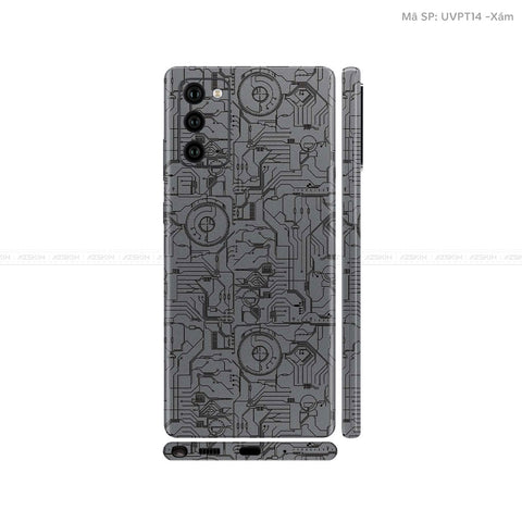 Dán Skin Galaxy Note 20 Series Vi Mạch 2023 Xám | UVPT14