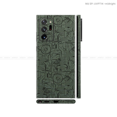 Dán Skin Galaxy Note 20 Series Vi Mạch 2023 Xanh | UVPT14