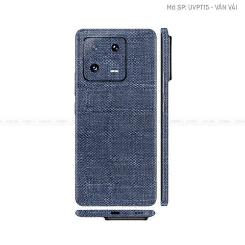 Dán Skin Xiaomi 14 Series Vân Nổi Vân Vải | UVPT15