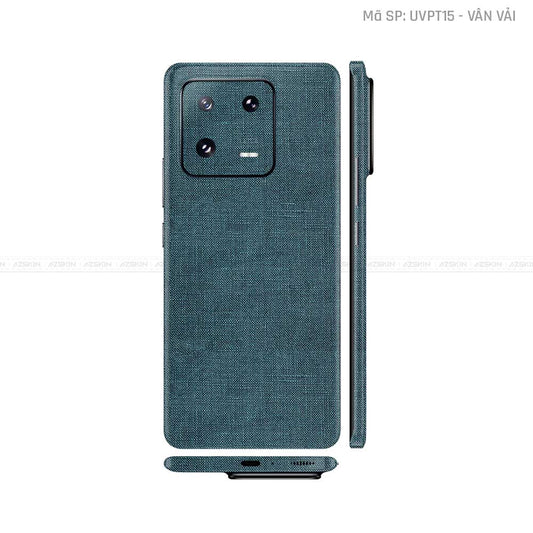Dán Skin Xiaomi 14 Series Vân Nổi Vân Vải | UVPT15