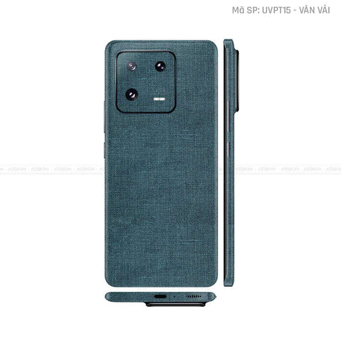 Dán Skin Xiaomi 14 Series Vân Nổi Vân Vải | UVPT15
