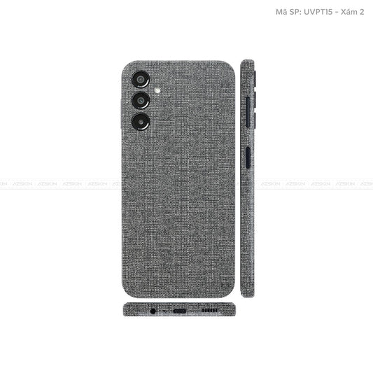 Dán Skin Galaxy A Series Vân Vải Xám | UVPT15