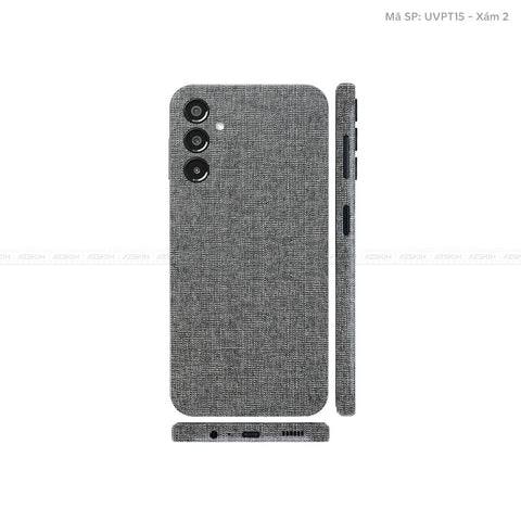 Dán Skin Galaxy A Series Vân Vải Xám | UVPT15