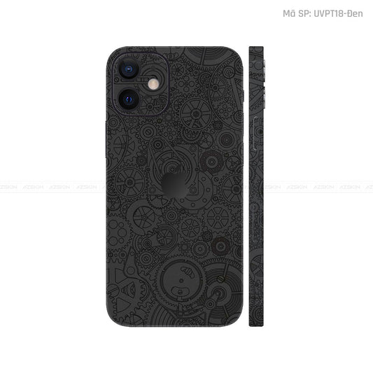 Dán Skin IPhone 12 Series Vân Nổi Động Cơ | UVPT18