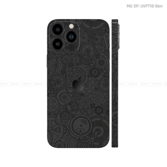 Dán Skin IPhone 12 Series Vân Nổi Động Cơ | UVPT18
