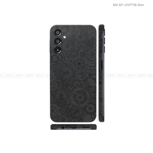 Dán Skin Galaxy A Series Vân Động Cơ Đen | UVPT18