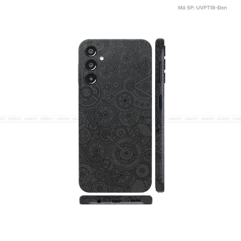 Dán Skin Galaxy A Series Vân Động Cơ Đen | UVPT18
